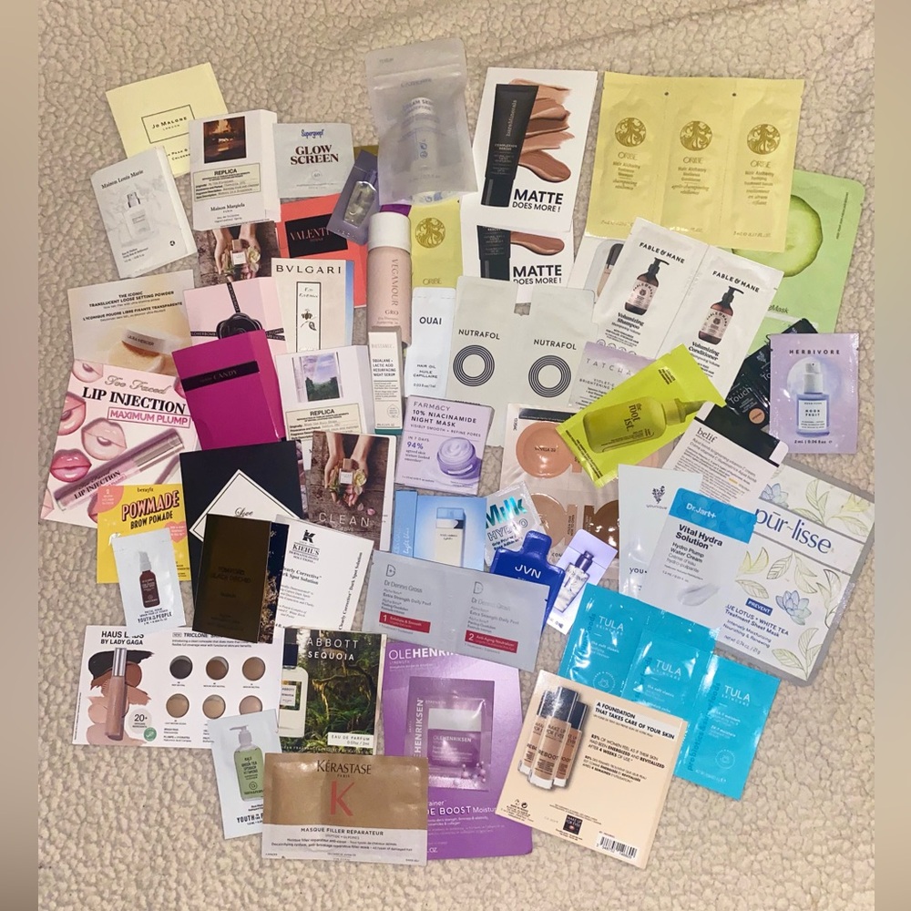 Assorted Skincare & Makeup Samples